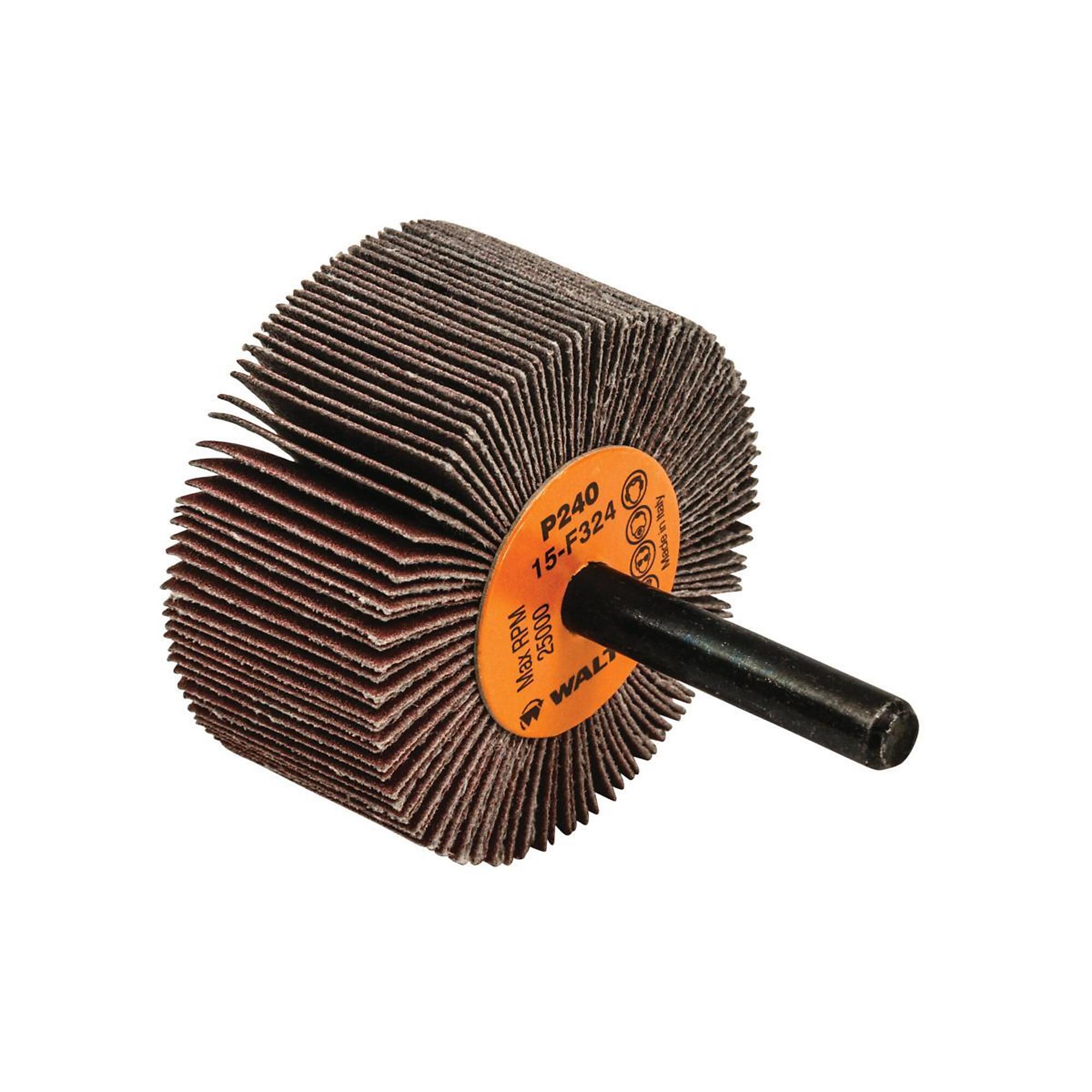 Walter Coolcut Flap Wheels — 2in. x 1in., 240 Grit, 10 Pcs, Model# 15F324